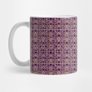 Purple Trendy Pattern V11 Mug